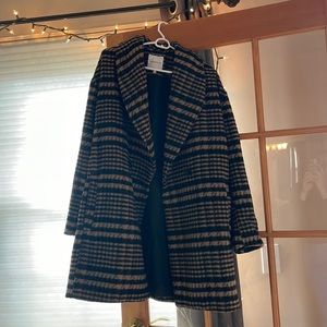 *SALE* Avec Les filles Plaid Houndstooth Coat